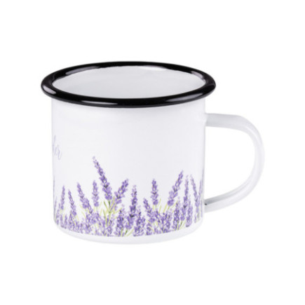 Kubek emaliowany LAWENDA 350 ml - Emalia Rybnik
