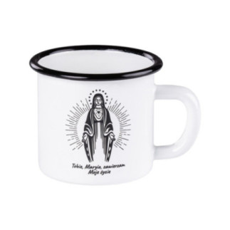 Kubek emaliowany Maryja 350 ml - Emalia Rybnik