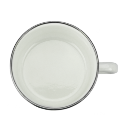 Kubek emaliowany z pokrywką Młyn 2,5l