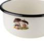 Rondel emaliowany GRZYBKI kremowy 1,5l