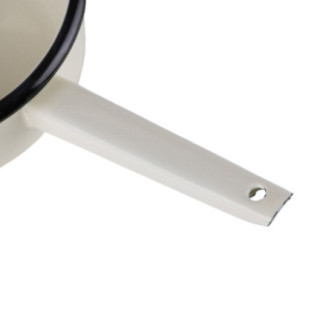 Rondel emaliowany GRZYBKI kremowy 1,5l - Emalia Rybnik
